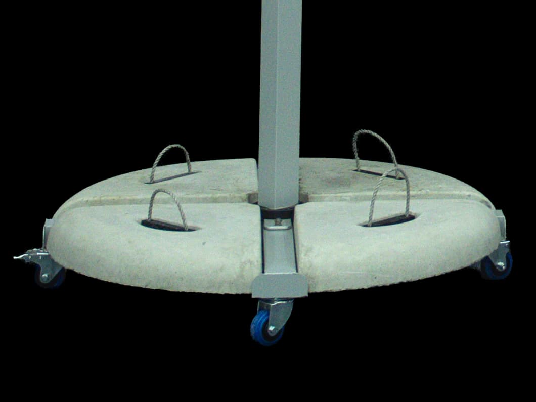 Standard Freestanding Base on Wheels