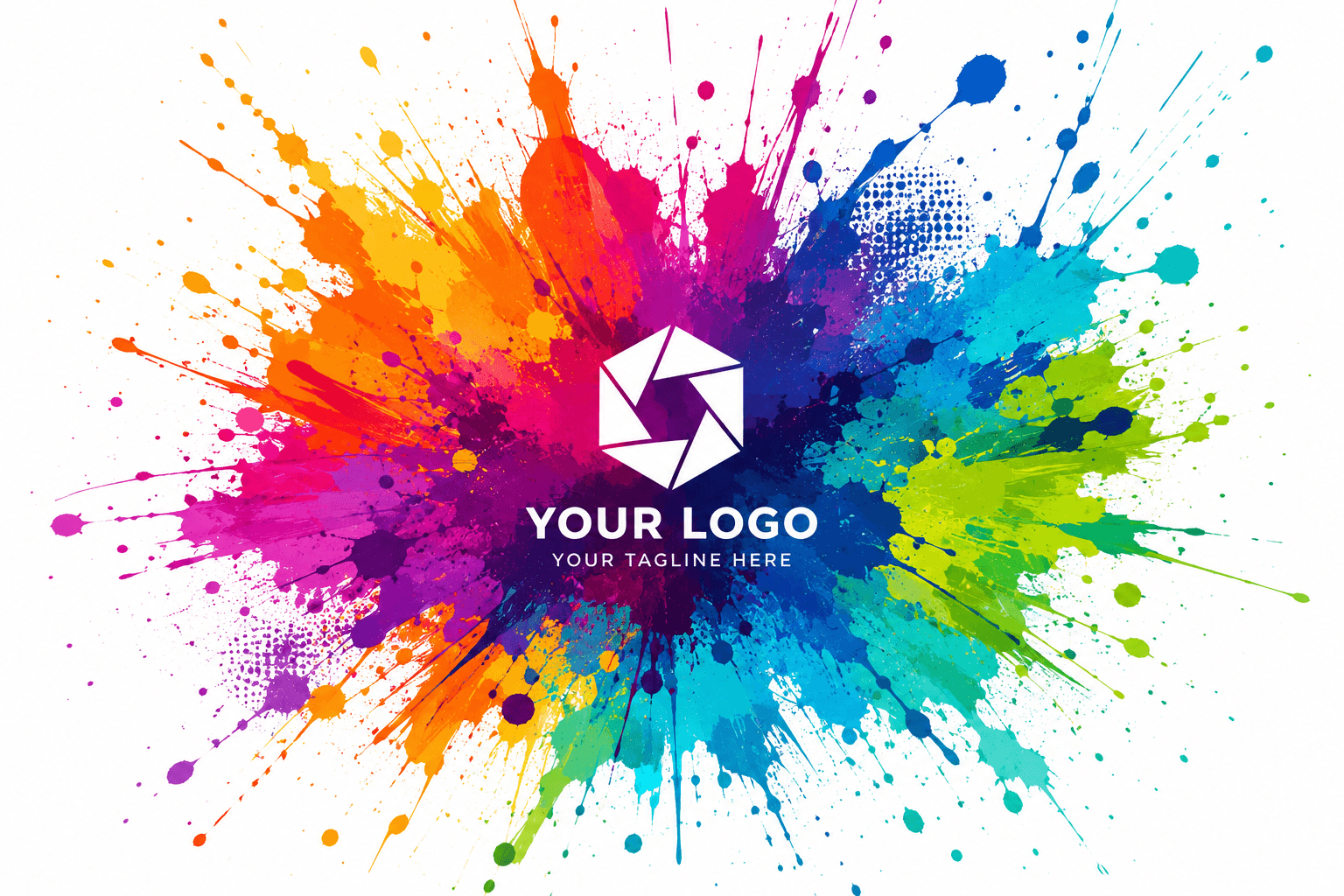 Full-color custom artwork example