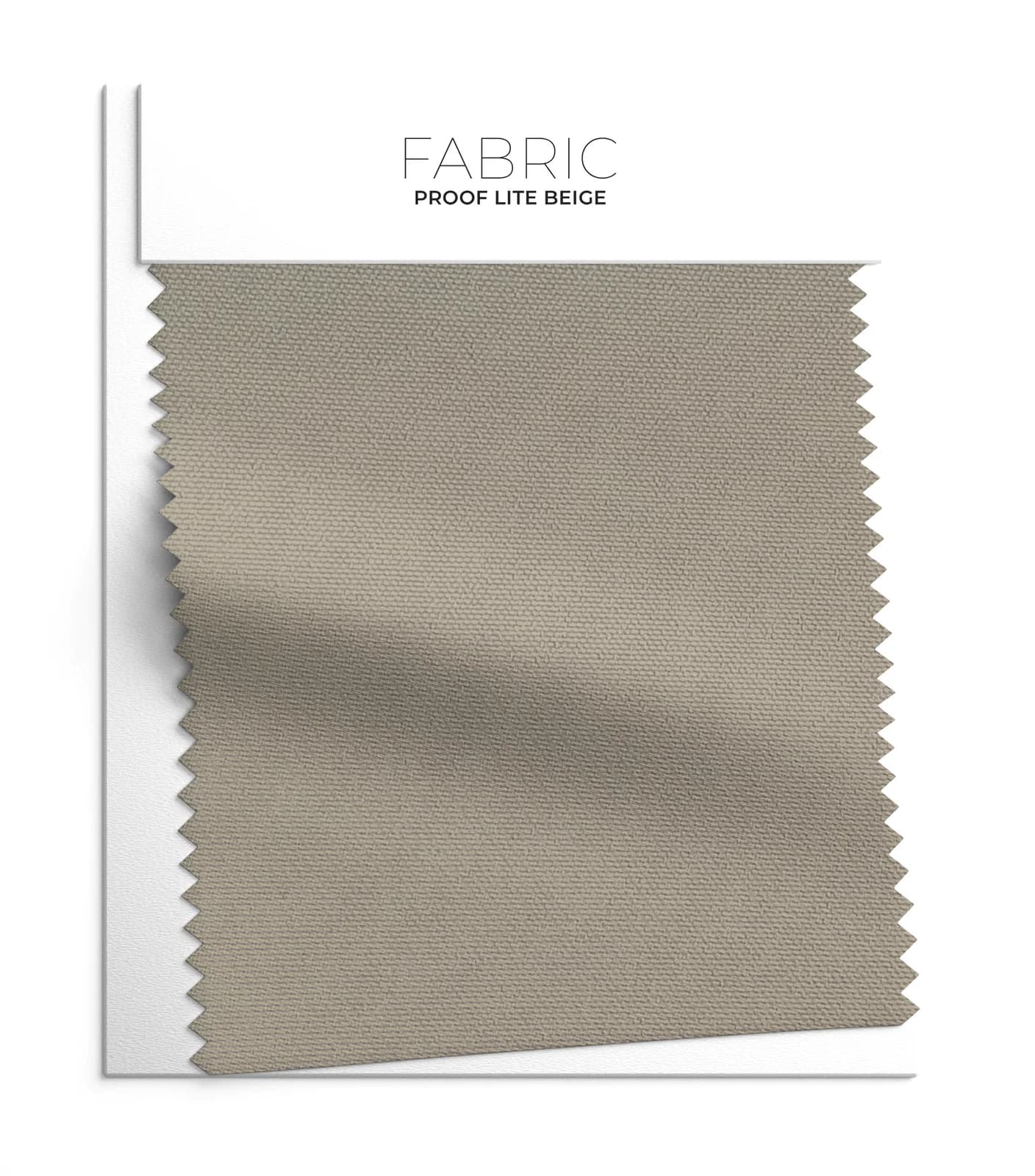 Beige Cedar Proof (60% acrylic and 40% polyester) fabric swatch