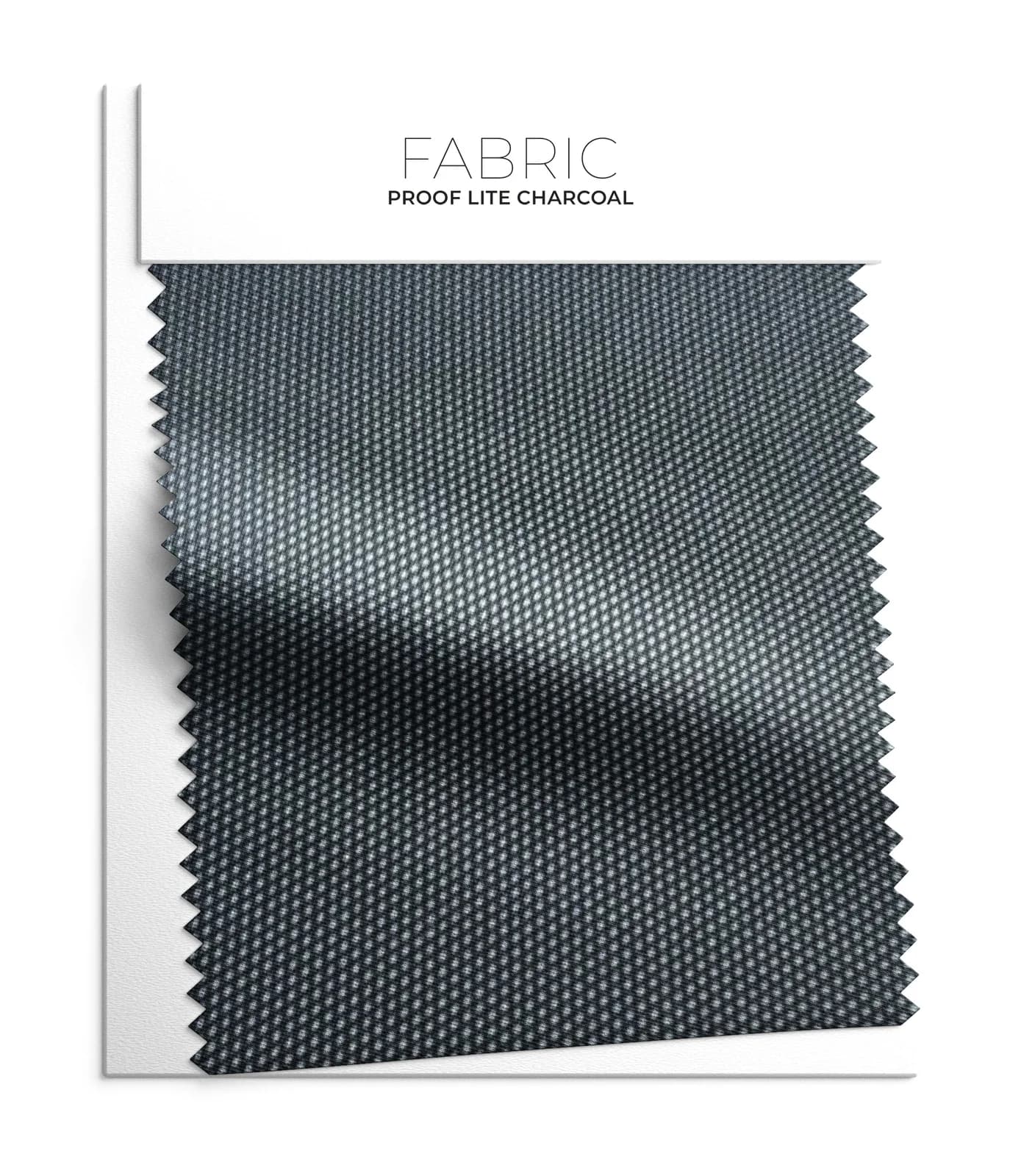 Charcoal Cedar Proof (60% acrylic and 40% polyester) fabric swatch