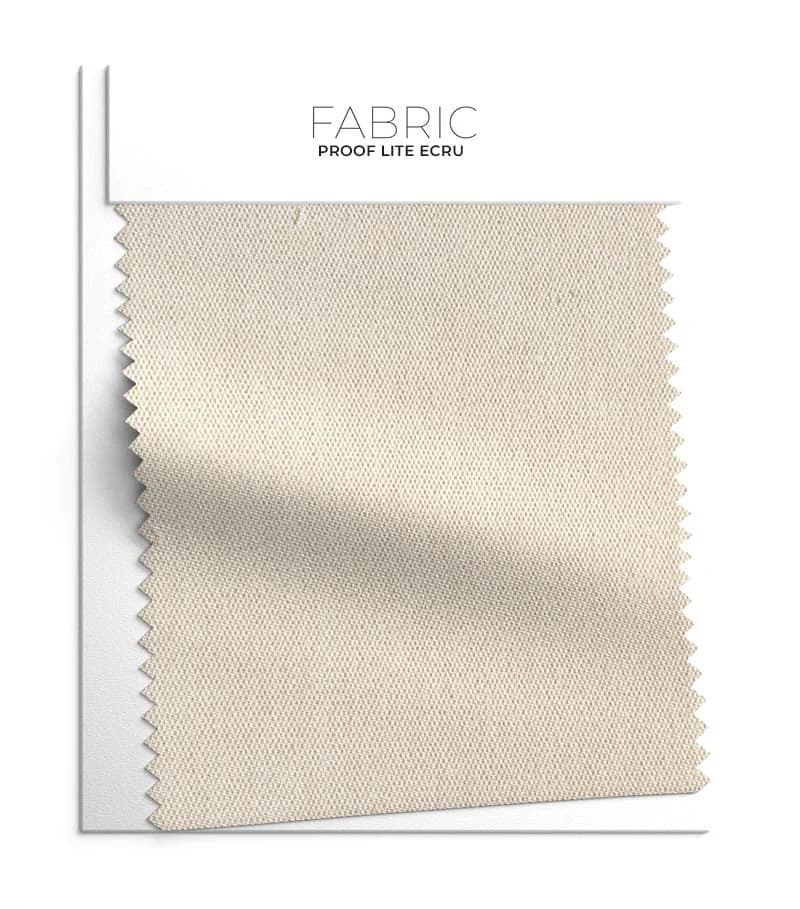 Ecru Cedar Proof (60% acrylic and 40% polyester) fabric swatch