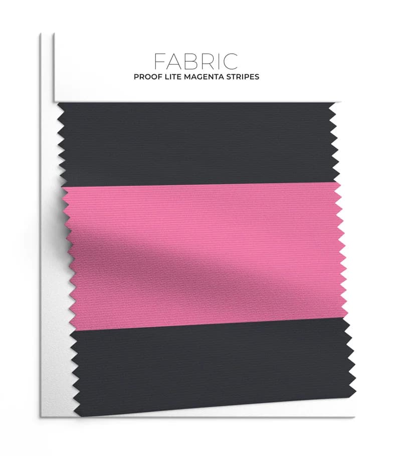 Magenta Cedar Proof (60% acrylic and 40% polyester) fabric swatch