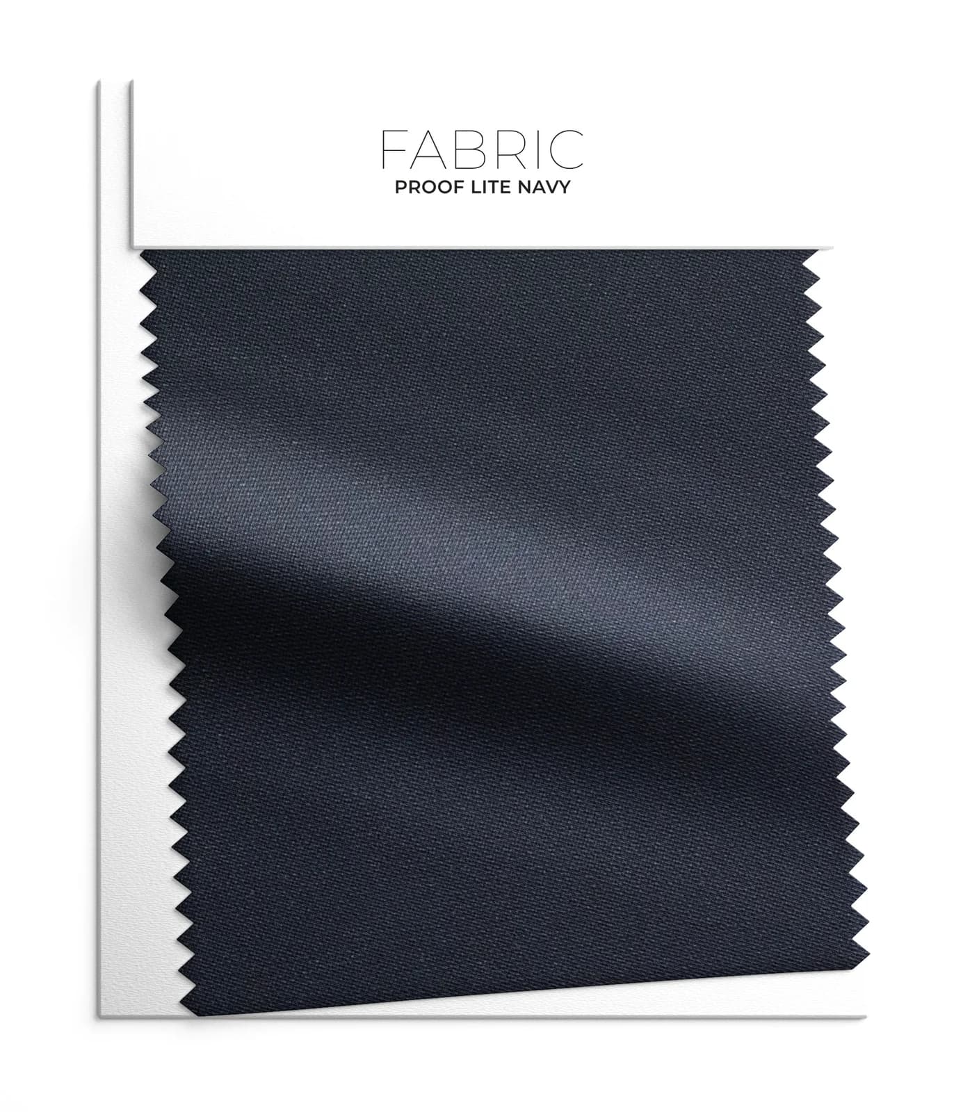 Navy Cedar Proof (60% acrylic and 40% polyester) fabric swatch