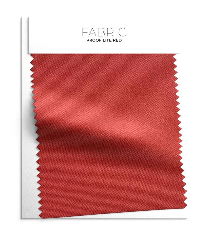 Red Cedar Proof (60% acrylic and 40% polyester) fabric swatch