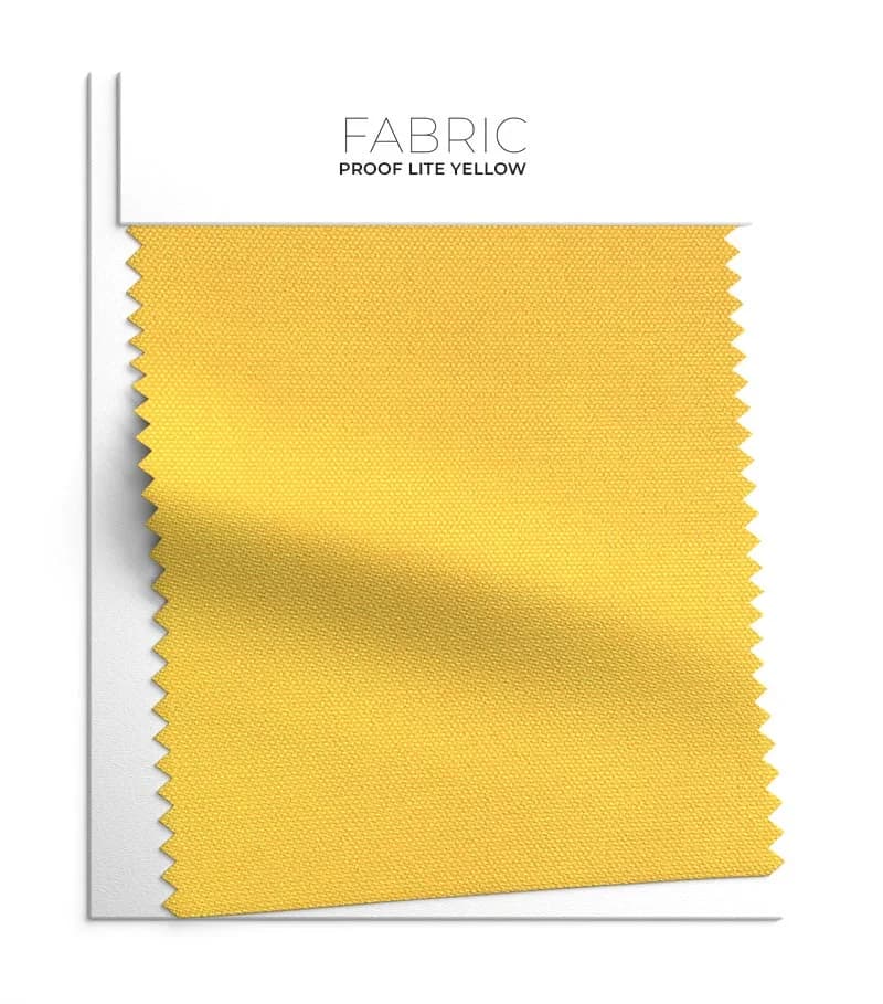 Yellow Cedar Proof (60% acrylic and 40% polyester) fabric swatch