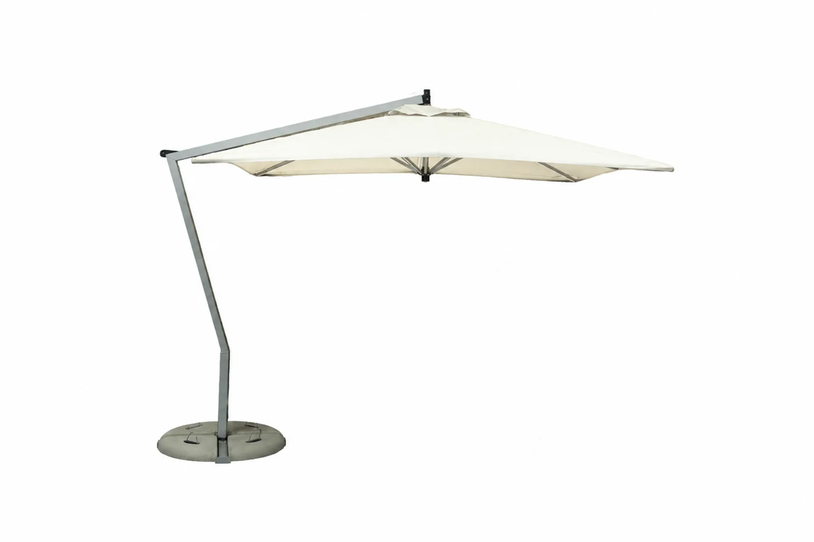 Open 10.5 ft Laguna Square Cantilever with eight arms