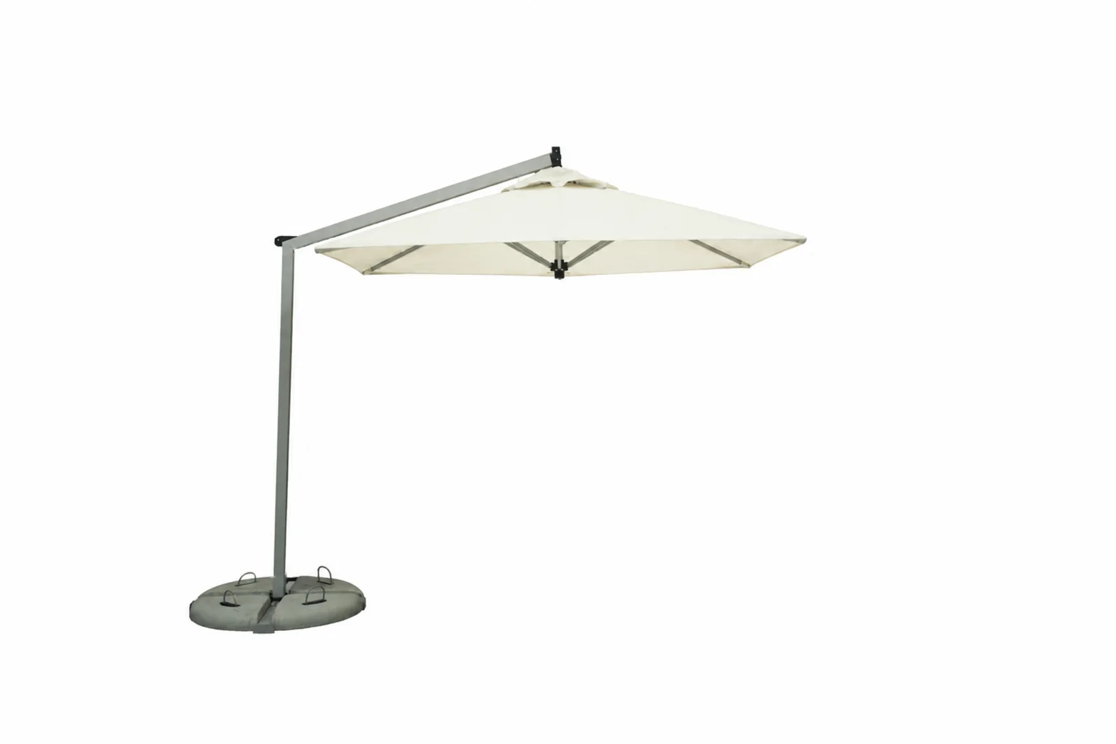 Open 10.5 ft Hexagonal Side-Post Cantilever with six arms
